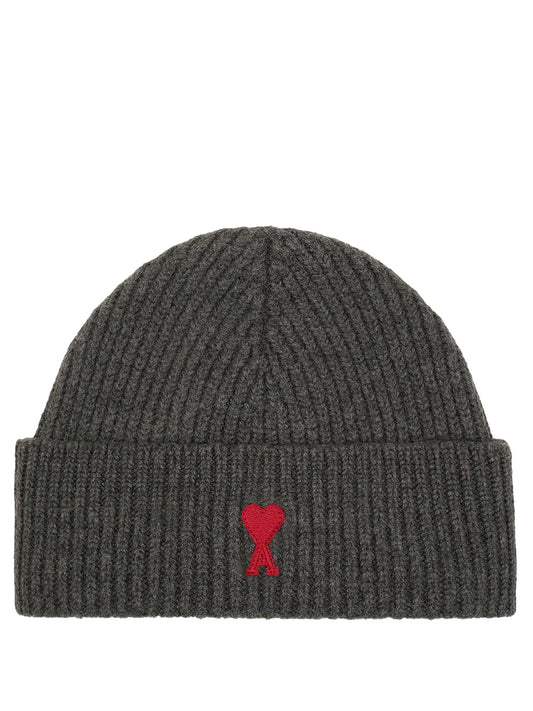 Ami de Cœur grey wool BEANIE