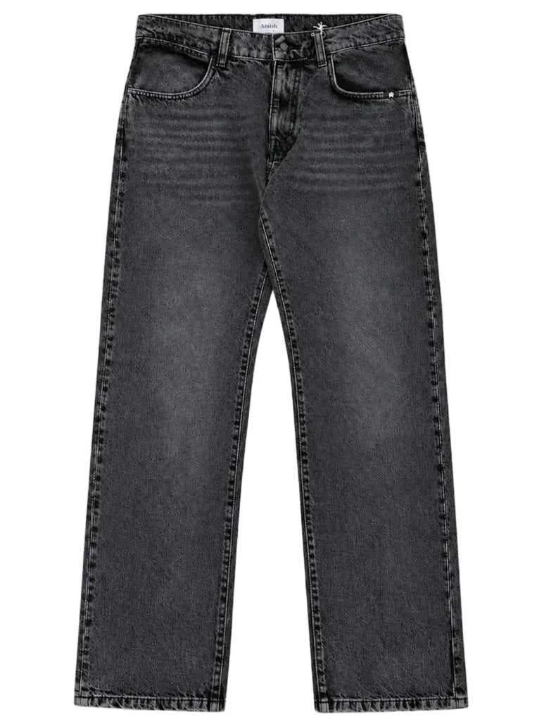 James AMISH Denim Black Black wash