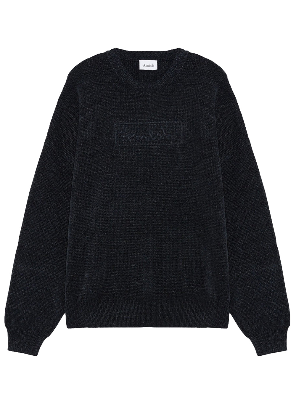 Crew neck Embossed AMISH Chenille .