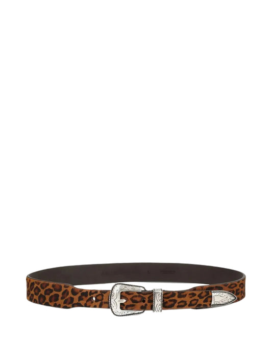 Western belt AMISH Pony Leo leather .