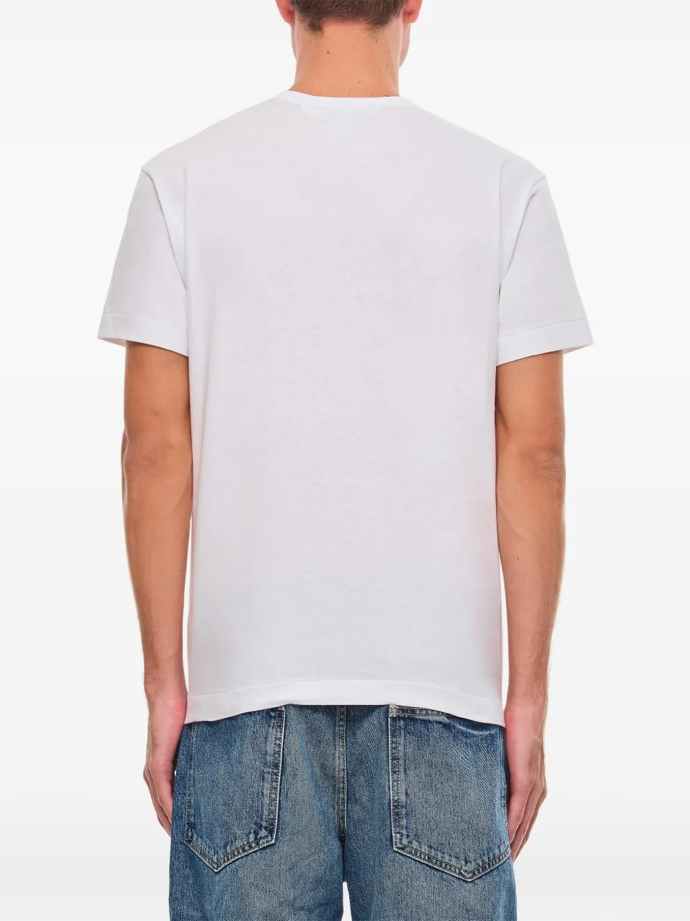 T-shirt with heart applique