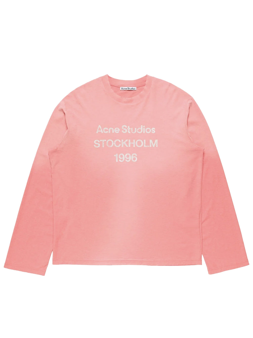 ACNE STUDIOS-1996 Spray Logo T-Shirt-