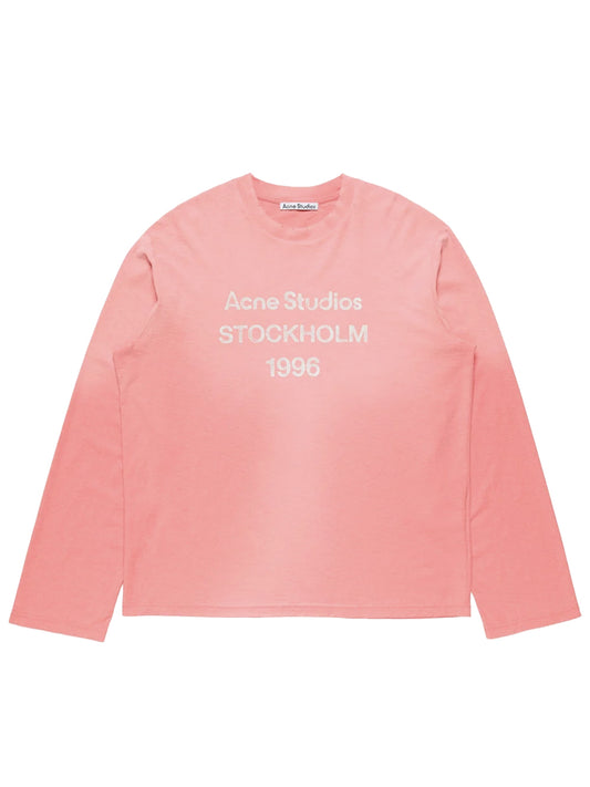 ACNE STUDIOS-1996 Spray Logo T-Shirt-