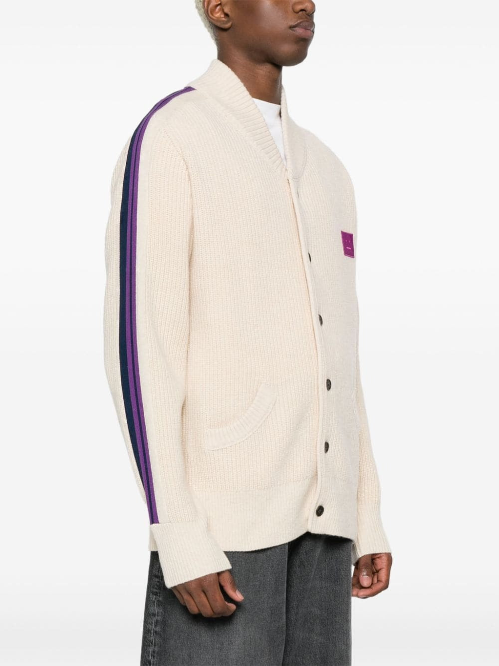 ACNE STUDIOS-CARDIGAN FACE-C60082 633