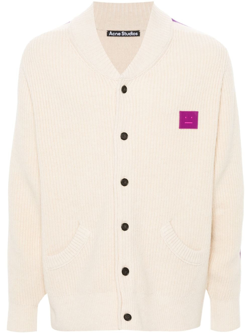 ACNE STUDIOS-CARDIGAN FACE-C60082 633