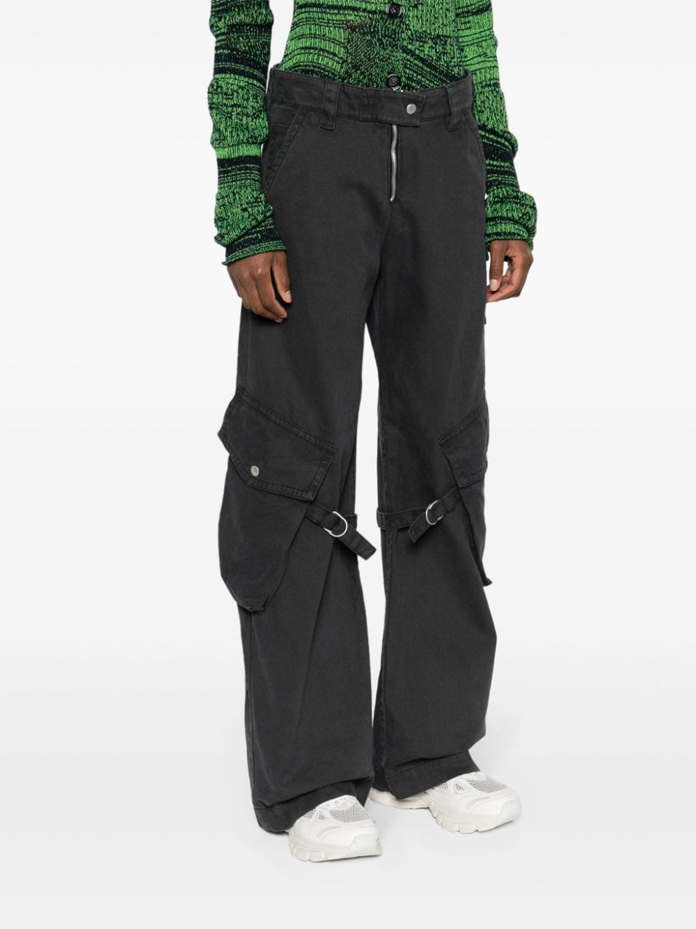 ACNE STUDIOS-CARGO TROUSERS-