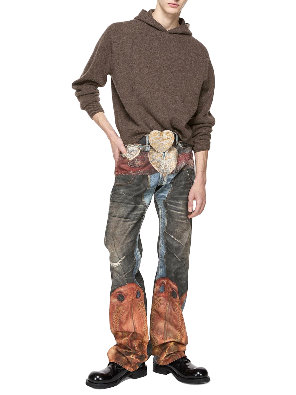 ACNE STUDIOS-Cashmere hooded sweater-