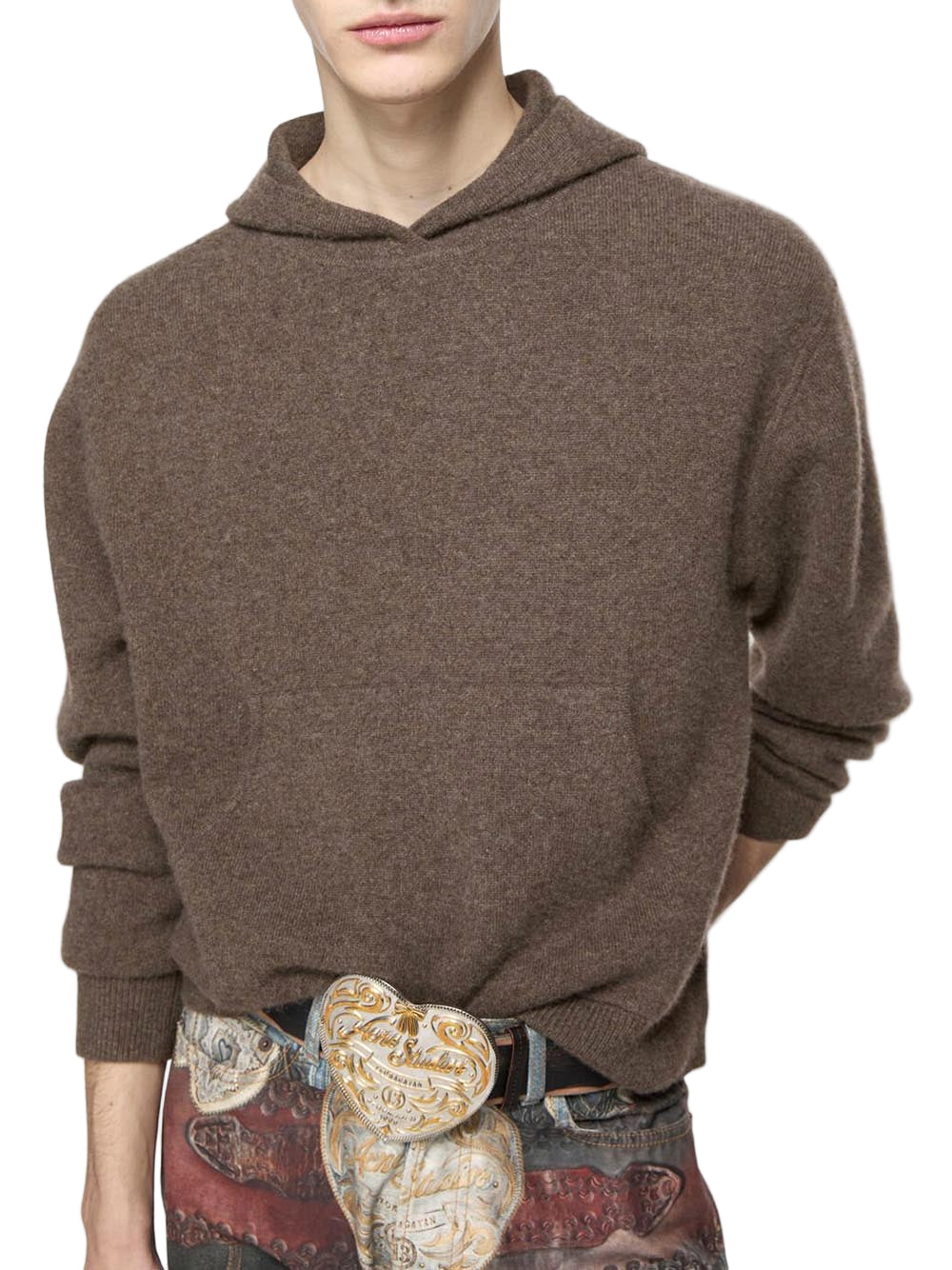 ACNE STUDIOS-Cashmere hooded sweater-