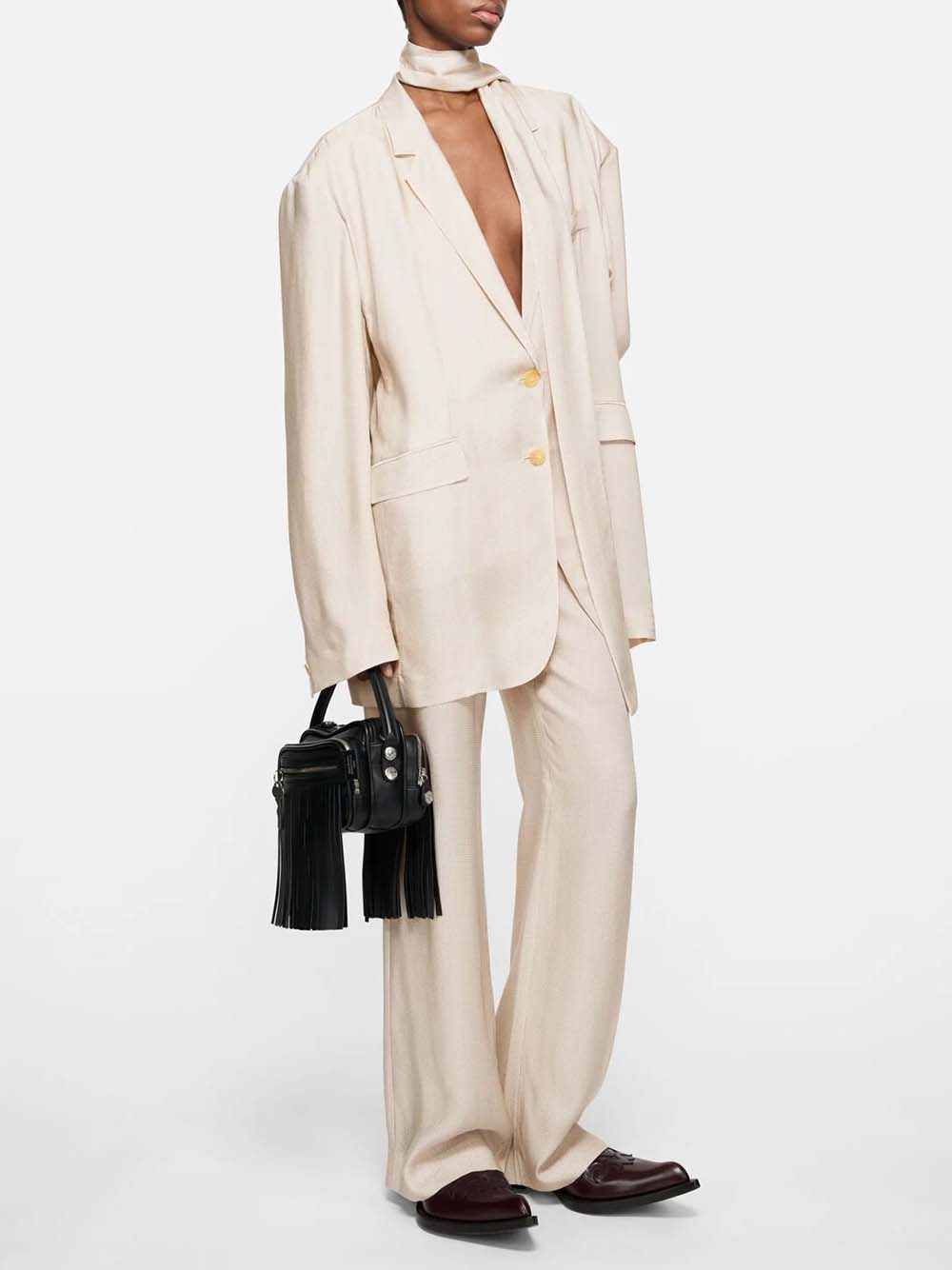 ACNE STUDIOS-Casual checked trousers-