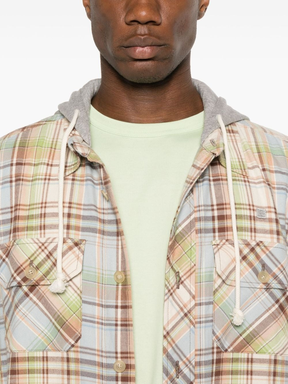 ACNE STUDIOS-CHECKED JACKET-