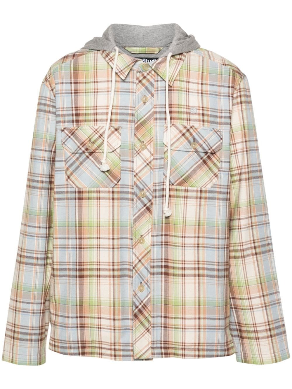 ACNE STUDIOS-CHECKED JACKET-