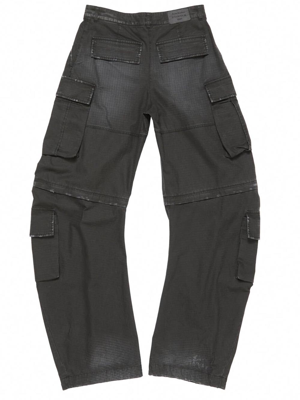 ACNE STUDIOS-Coated cargo trousers-