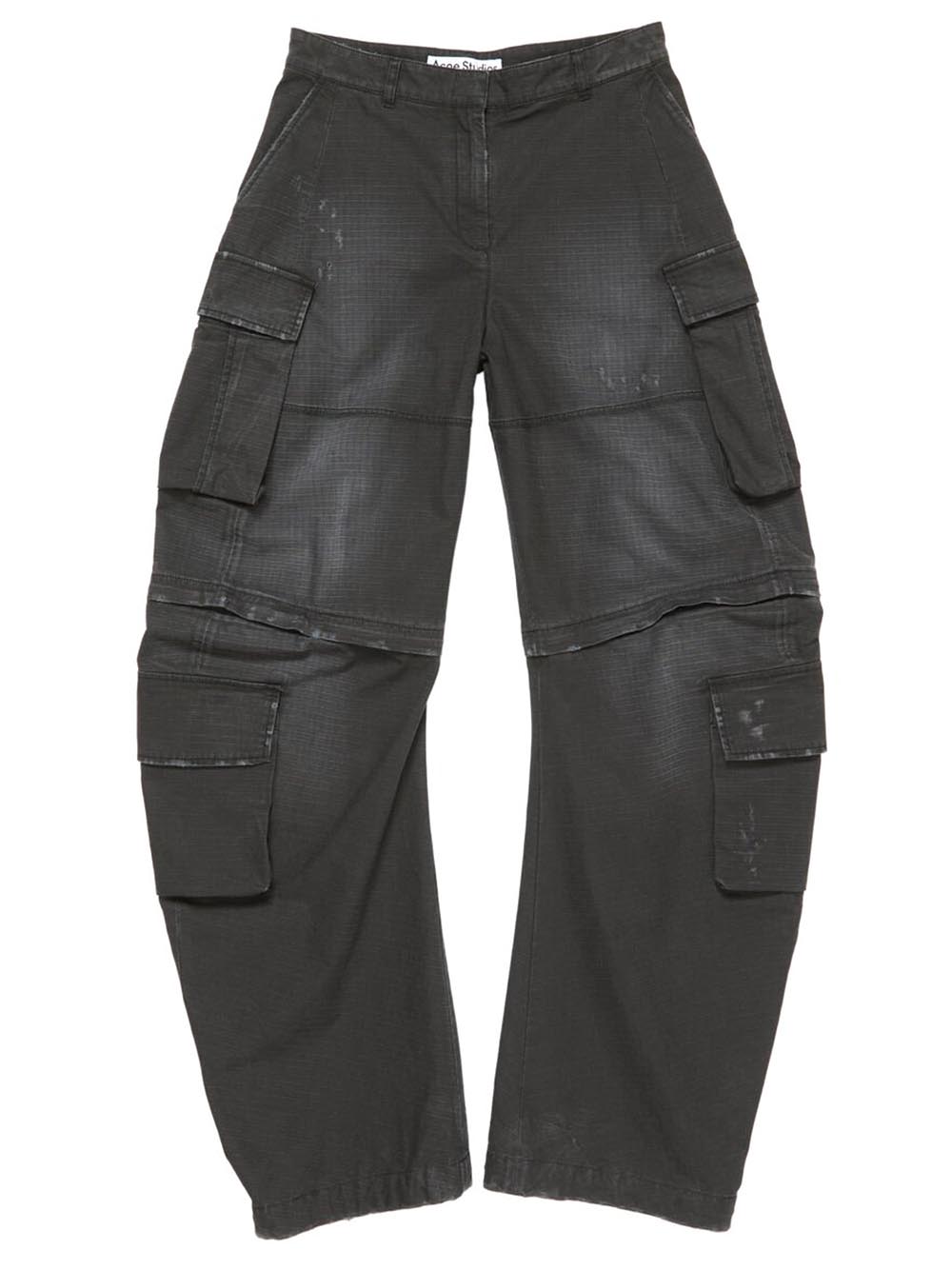 ACNE STUDIOS-Coated cargo trousers-