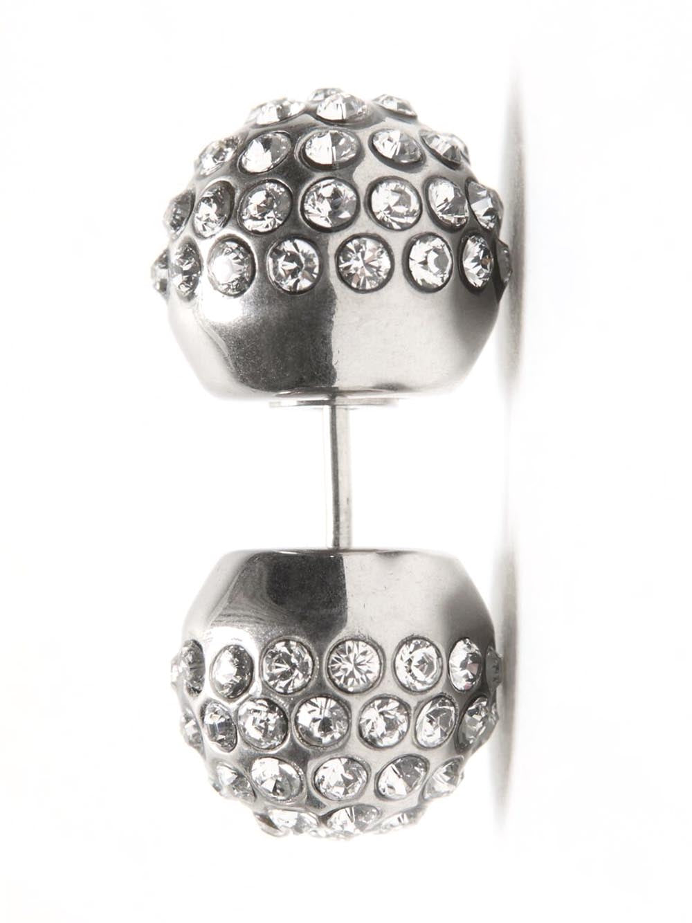 ACNE STUDIOS-Crystal Stud Earrings-