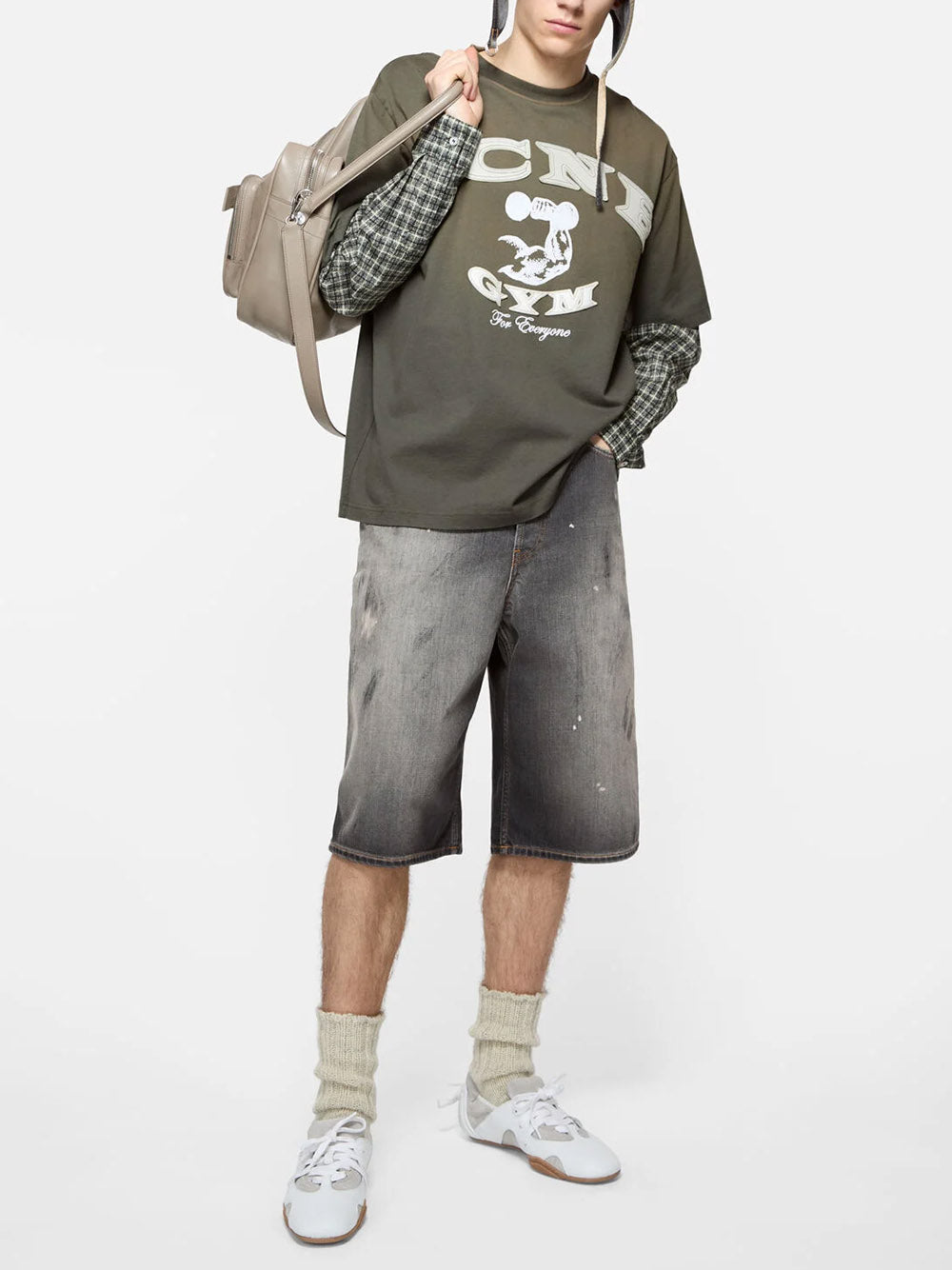 ACNE STUDIOS-DENIM SHORTS-