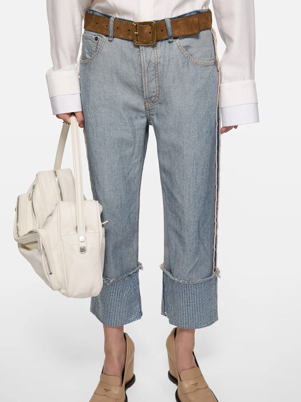 ACNE STUDIOS-TROUSERS-