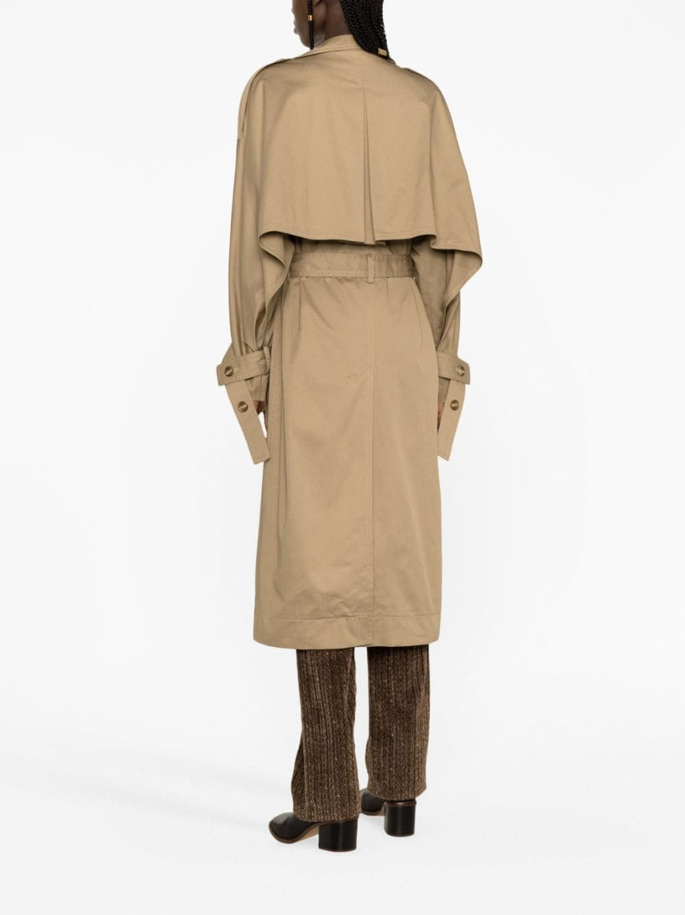 ACNE STUDIOS-DOUBLE BREASTED TRENCH COAT-A90529 AE5