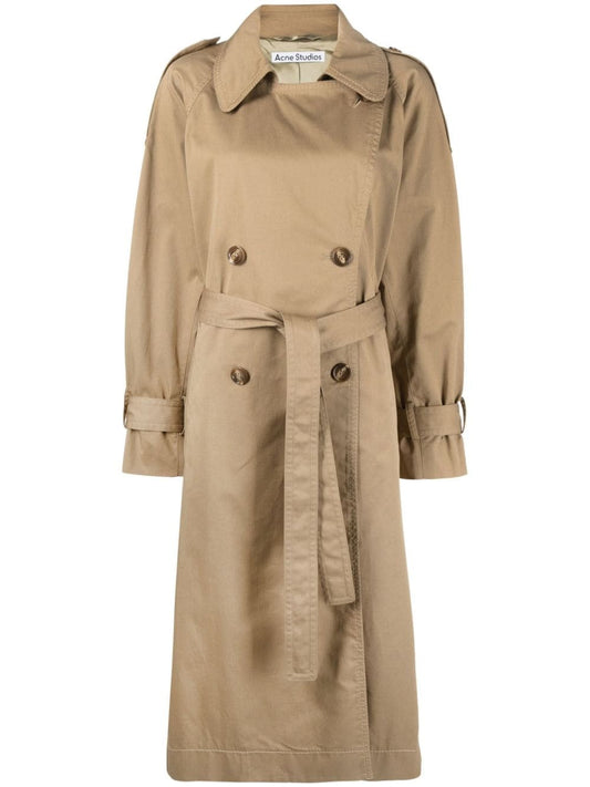 ACNE STUDIOS-DOUBLE BREASTED TRENCH COAT-A90529 AE5