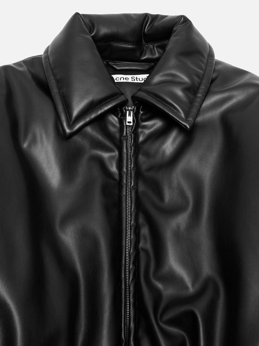 ACNE STUDIOS-Faux leather bomber jacket-