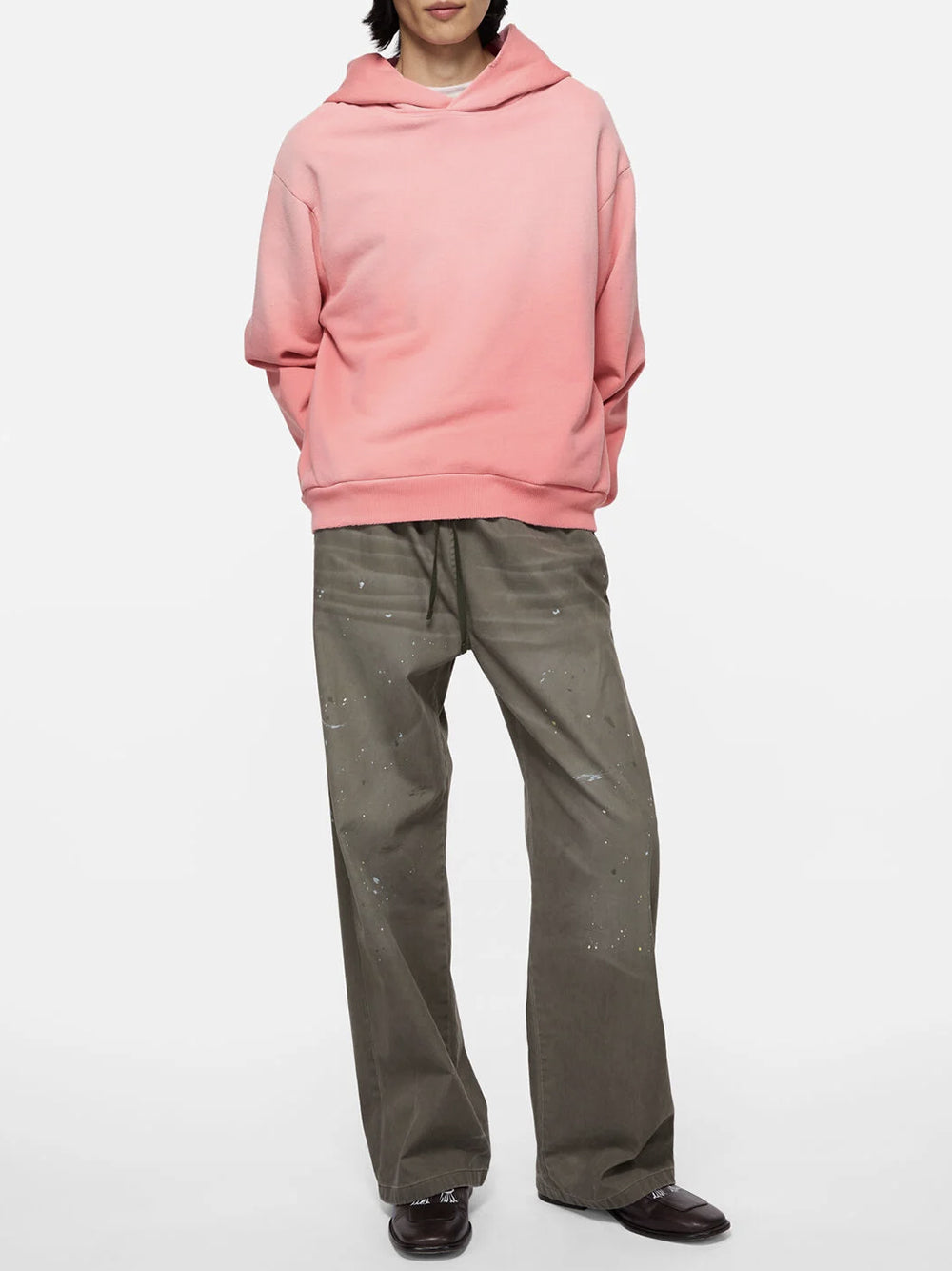 ACNE STUDIOS-Fleece Logo Sweatshirt-