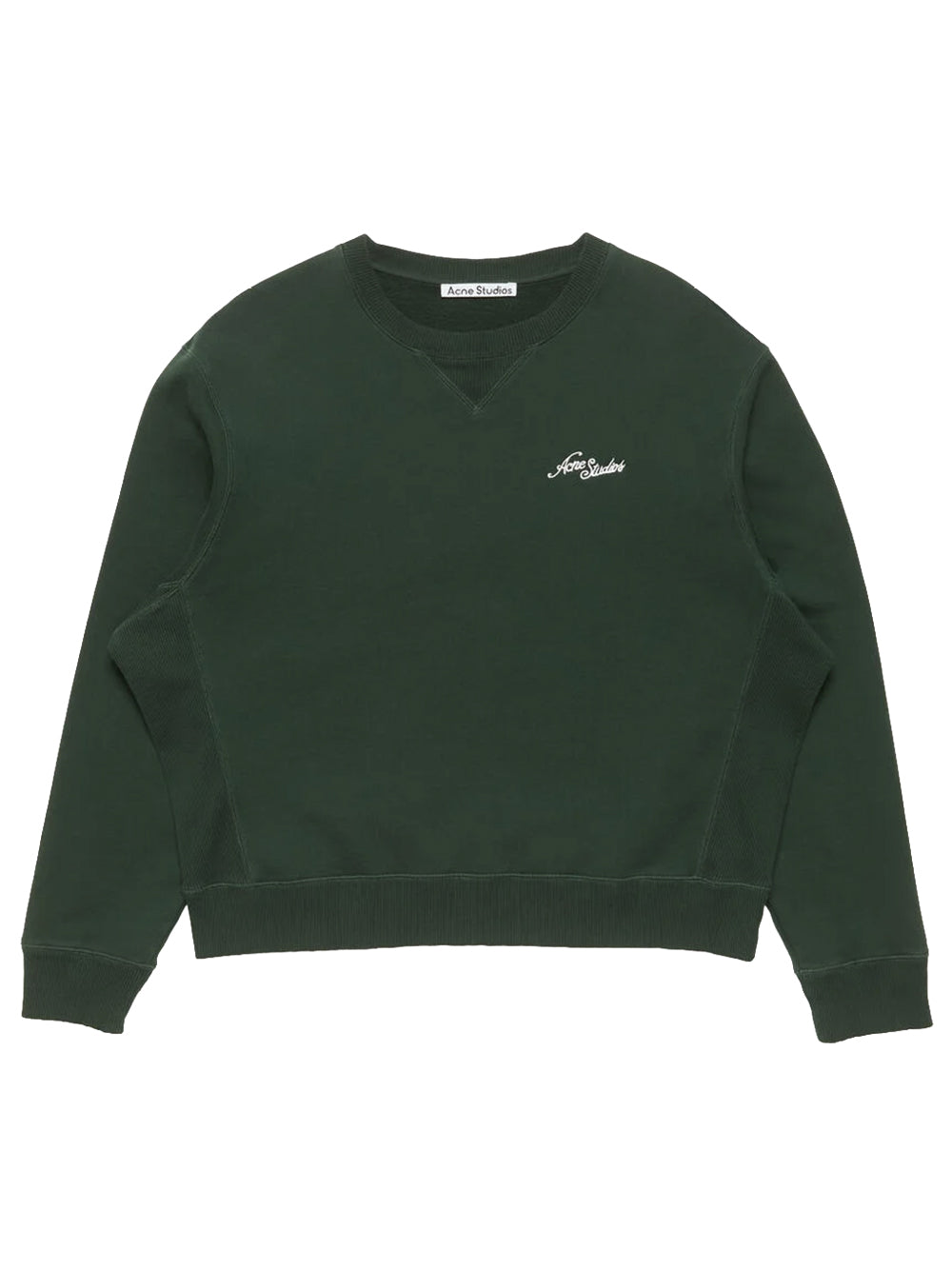 ACNE STUDIOS-Fleece sweatshirt with logo-