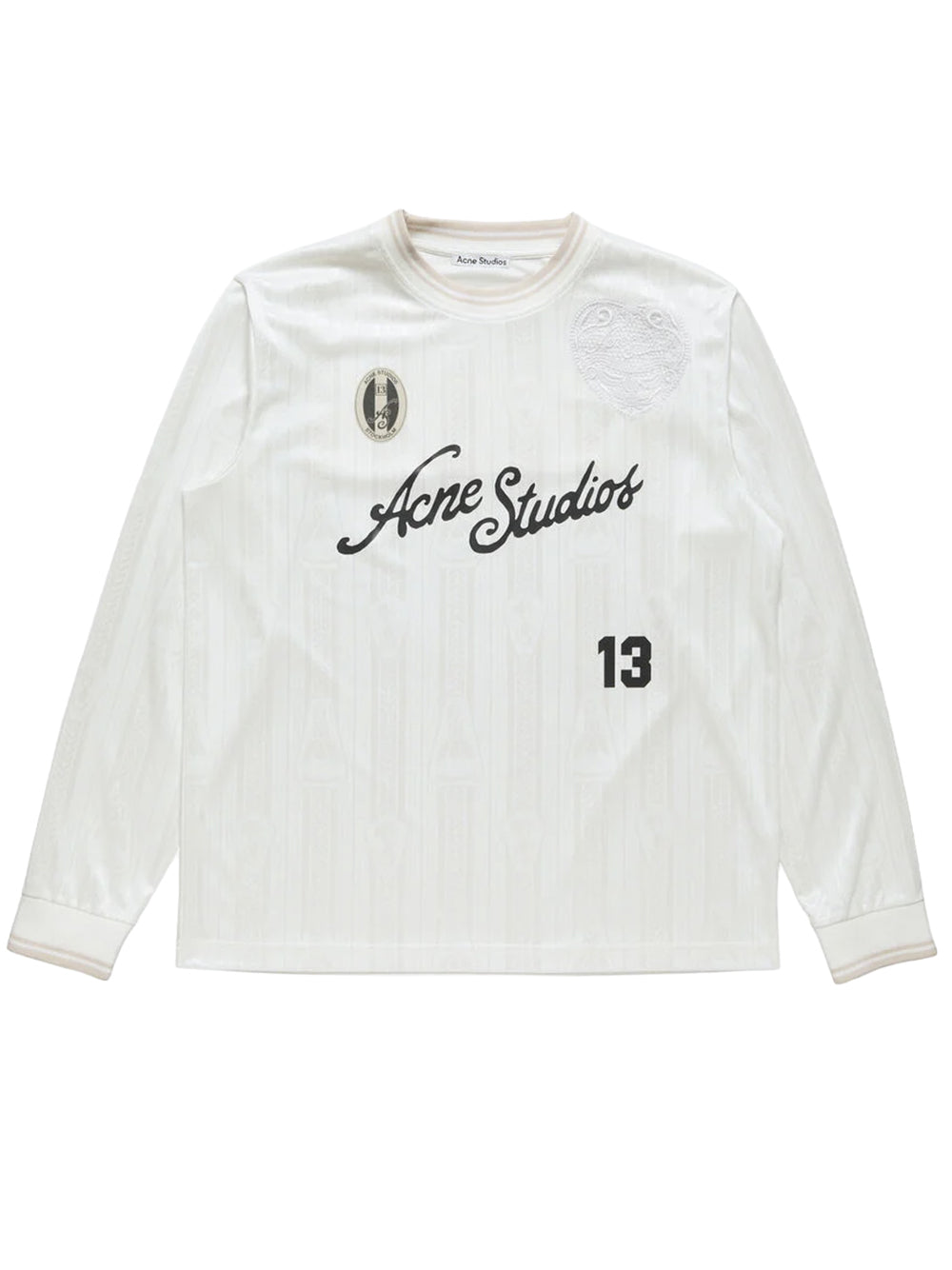 ACNE STUDIOS-Jersey sports top with logo-