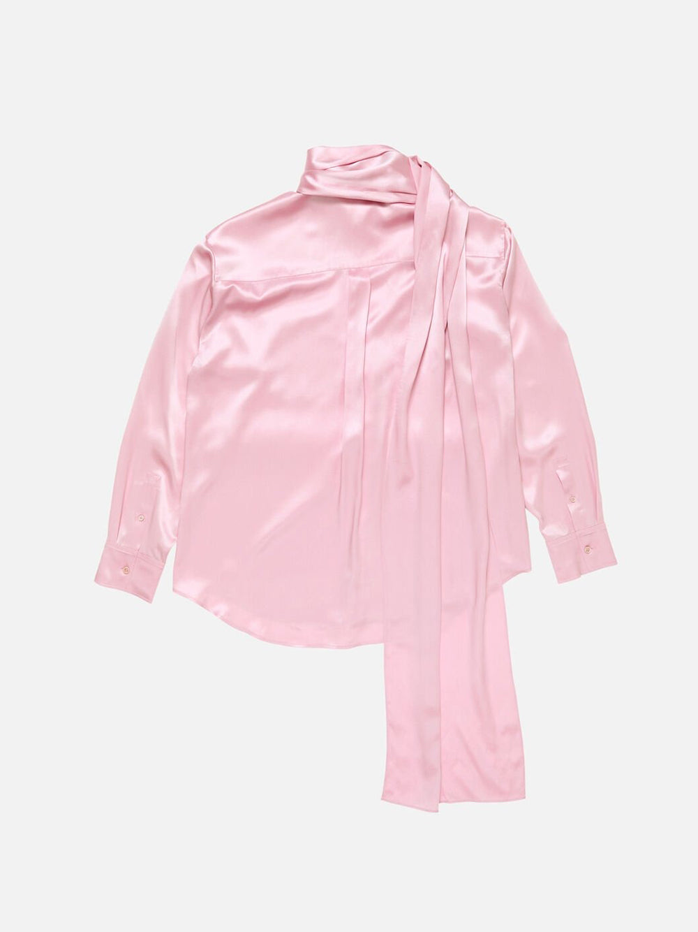 ACNE STUDIOS-Layered Satin Blouse-