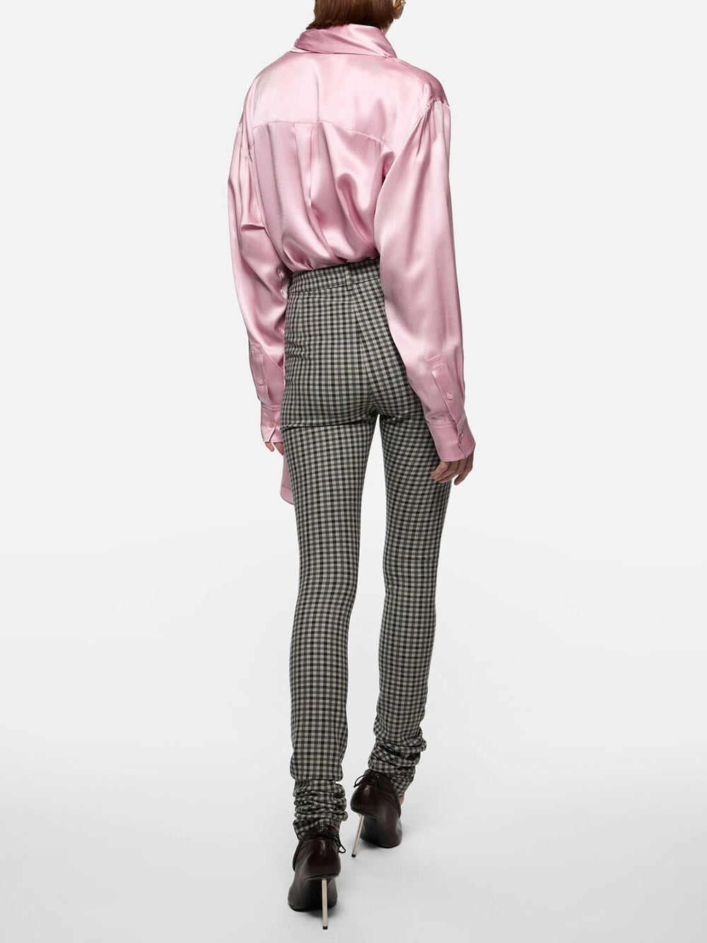 ACNE STUDIOS-Layered Satin Blouse-