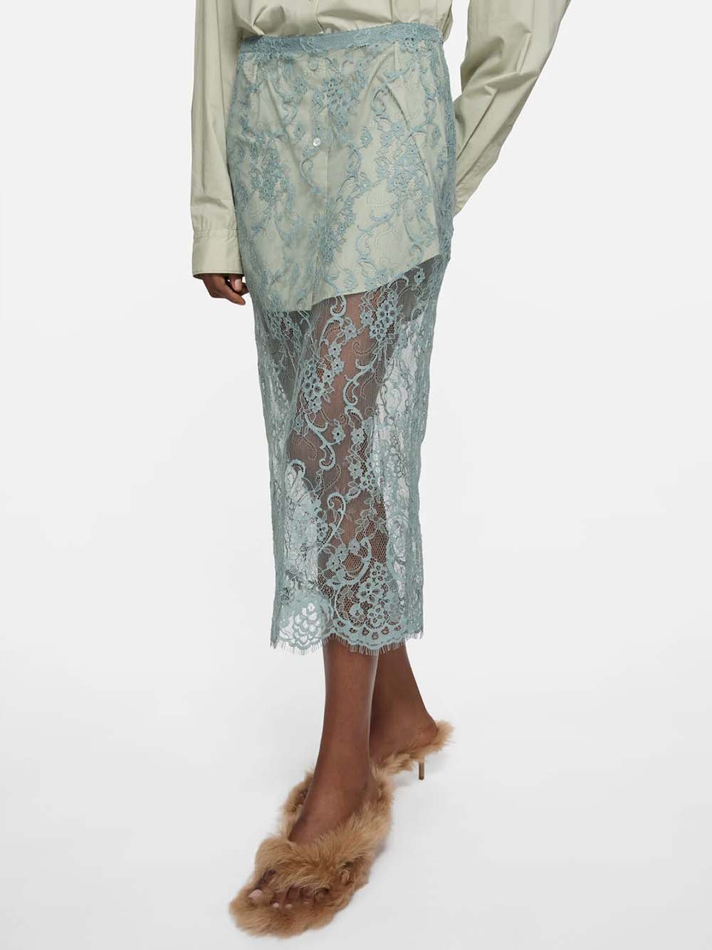 ACNE STUDIOS-Layered shirt-