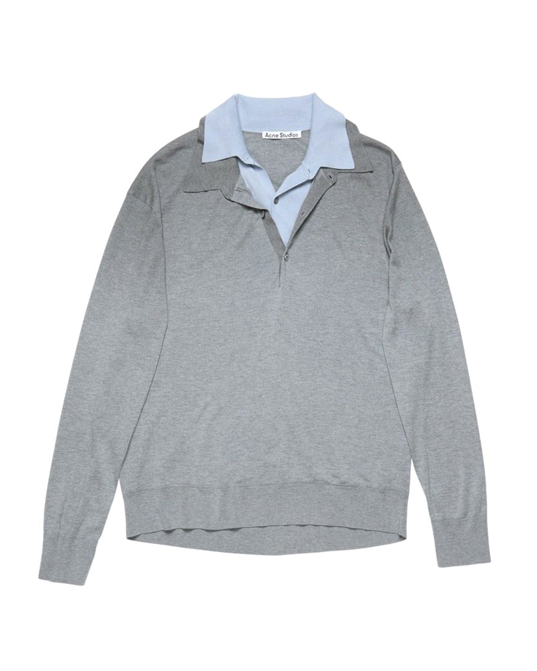 ACNE STUDIOS-Layered silk jumper-