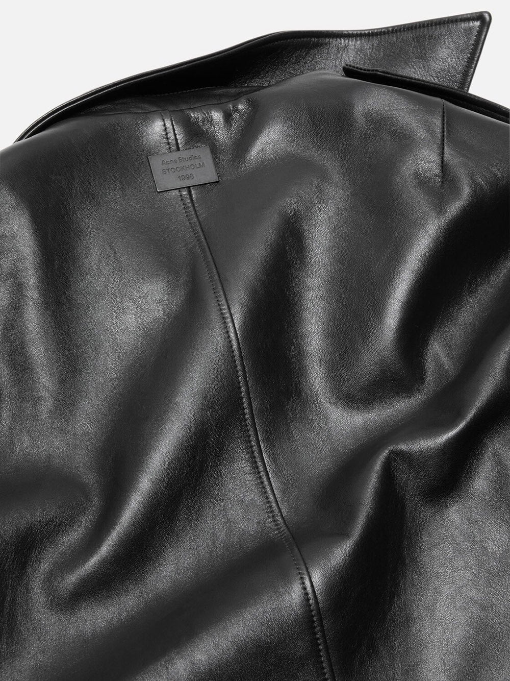 ACNE STUDIOS-Leather biker jacket-