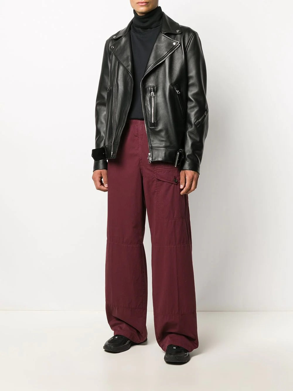 ACNE STUDIOS-LEATHER OUTERWEAR-B70075 900