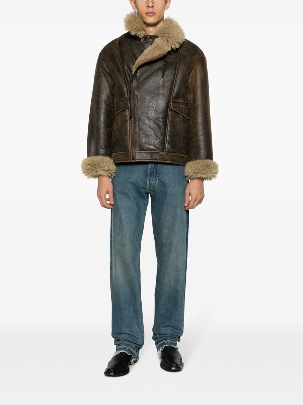 ACNE STUDIOS-LEATHER OUTERWEAR-B70128 AFQ