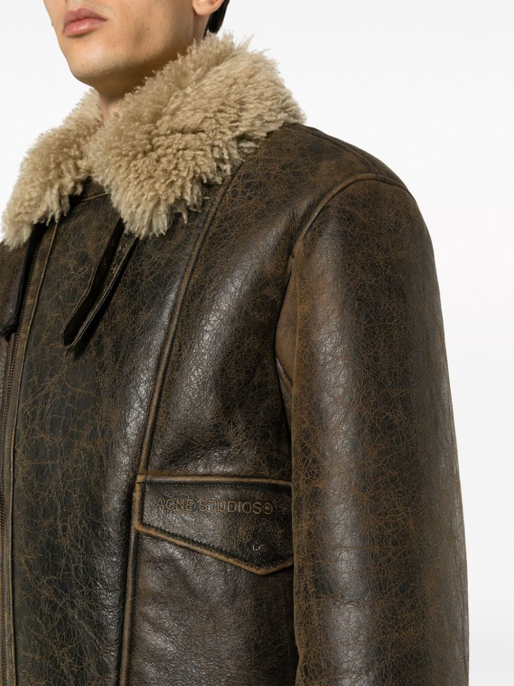 ACNE STUDIOS-LEATHER OUTERWEAR-B70128 AFQ