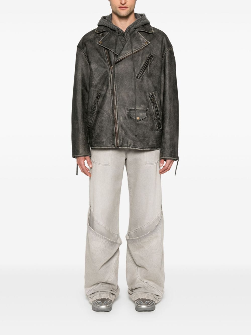 ACNE STUDIOS-LEATHER OUTERWEAR-