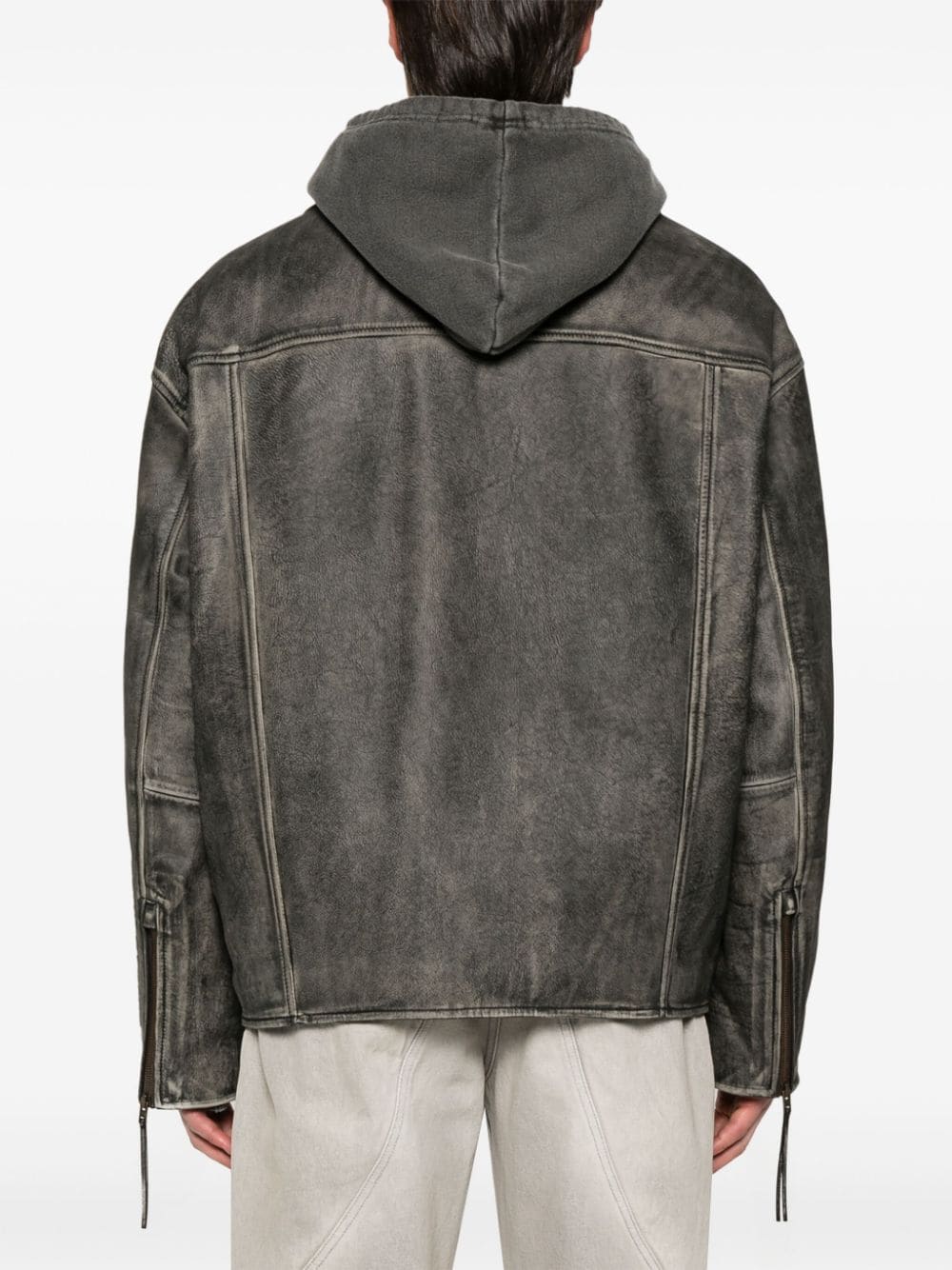 ACNE STUDIOS-LEATHER OUTERWEAR-