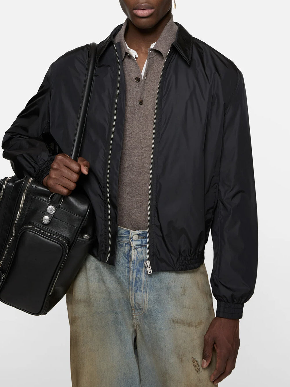 ACNE STUDIOS-Lightweight nylon jacket-