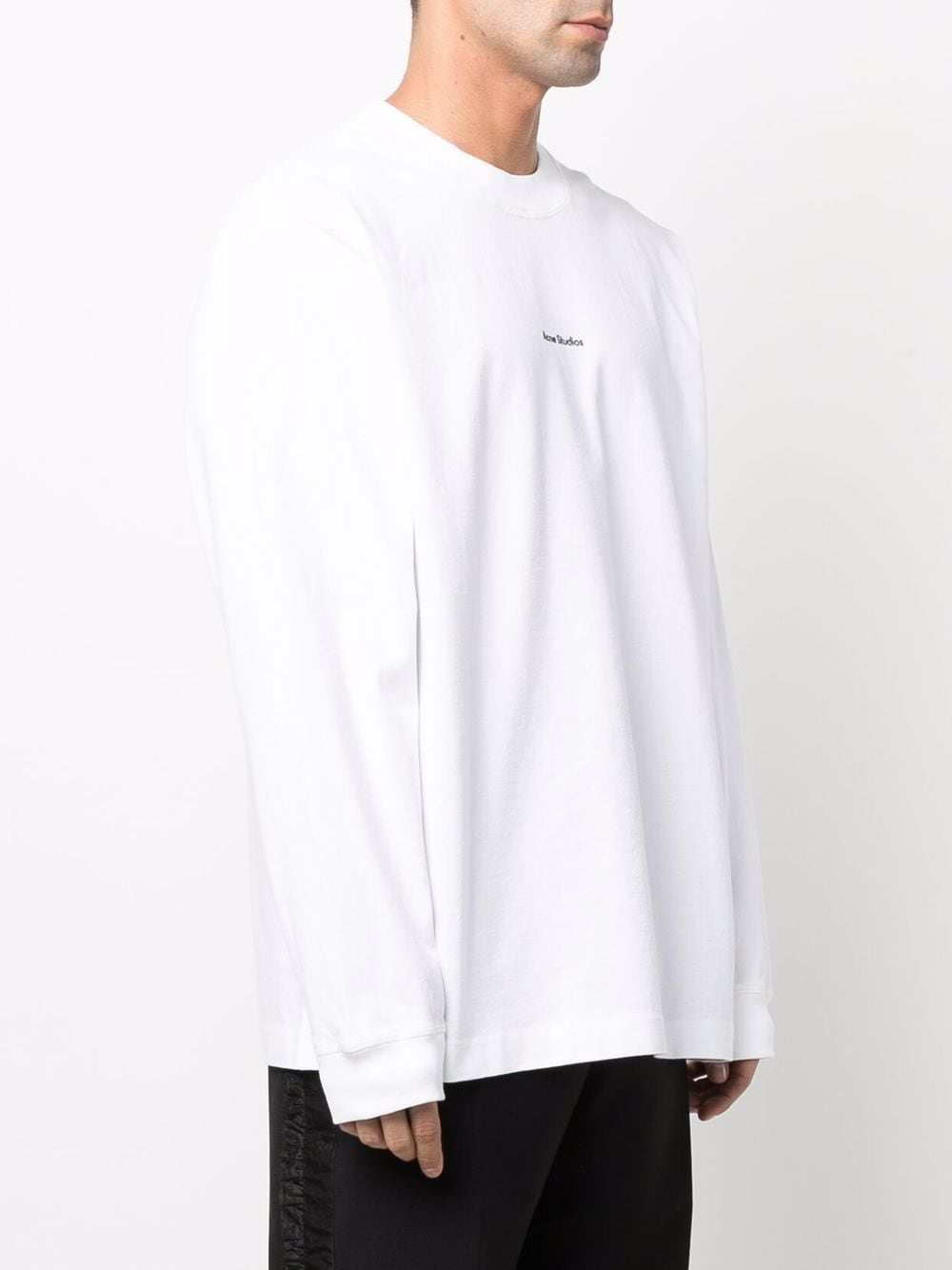 ACNE STUDIOS-LOGO L/S T-SHIRT-BL0279 183