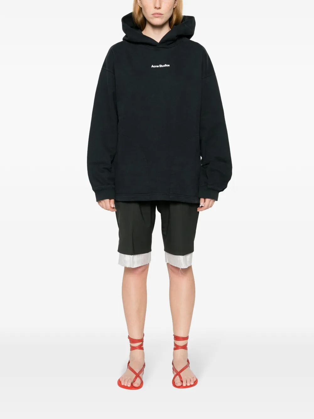 ACNE STUDIOS-HOODED SWEATSHIRT-