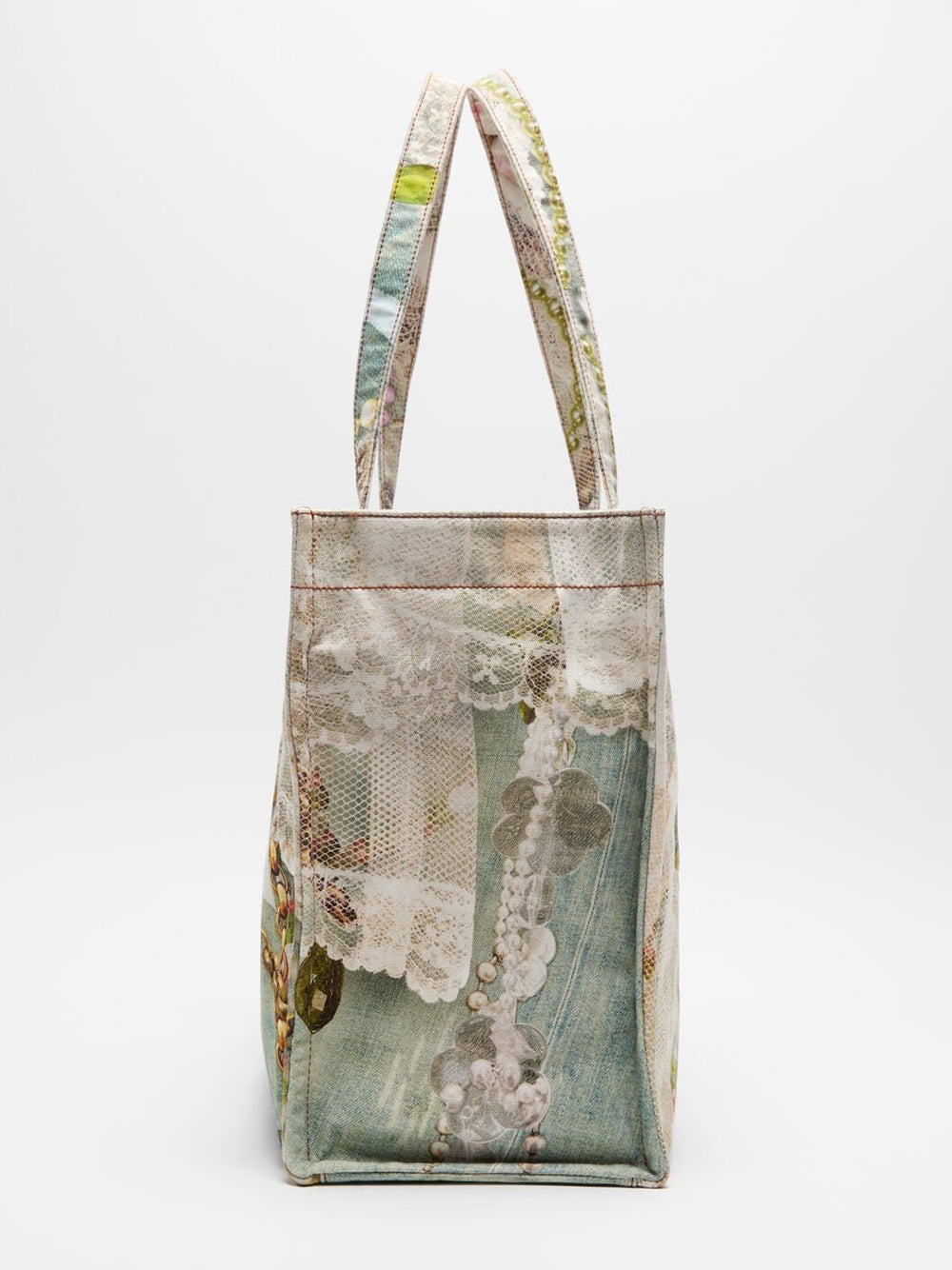 ACNE STUDIOS-Logo Shoulder Tote Bag-