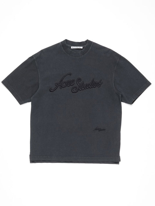 ACNE STUDIOS-LOGO T-SHIRT-