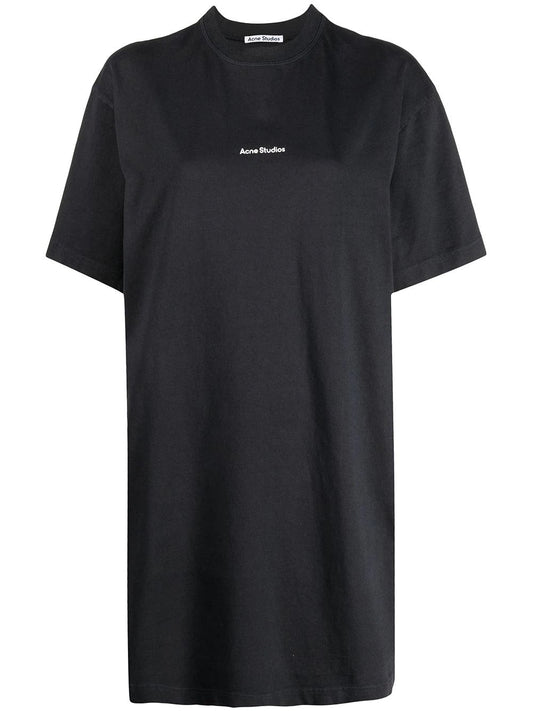 ACNE STUDIOS-LOGO DRESS T-SHIRT-A20281 900