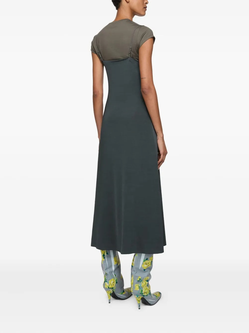 ACNE STUDIOS-LONG FITTED DRESS-