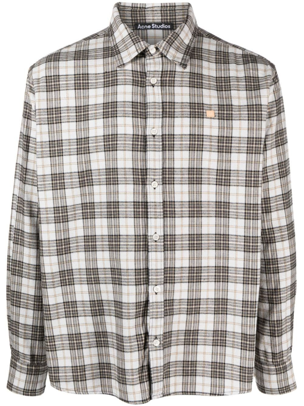 ACNE STUDIOS-LONG SLEEVE CHECKED SHIRT-CB0062 AYT