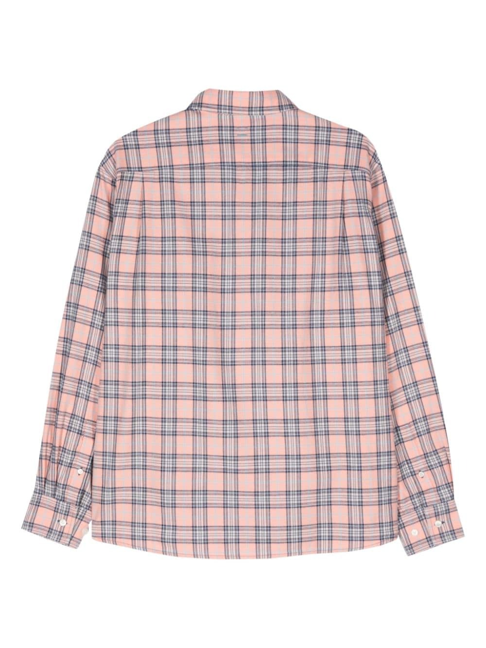 ACNE STUDIOS-LONG SLEEVE CHECKED SHIRT-CB0062 COG