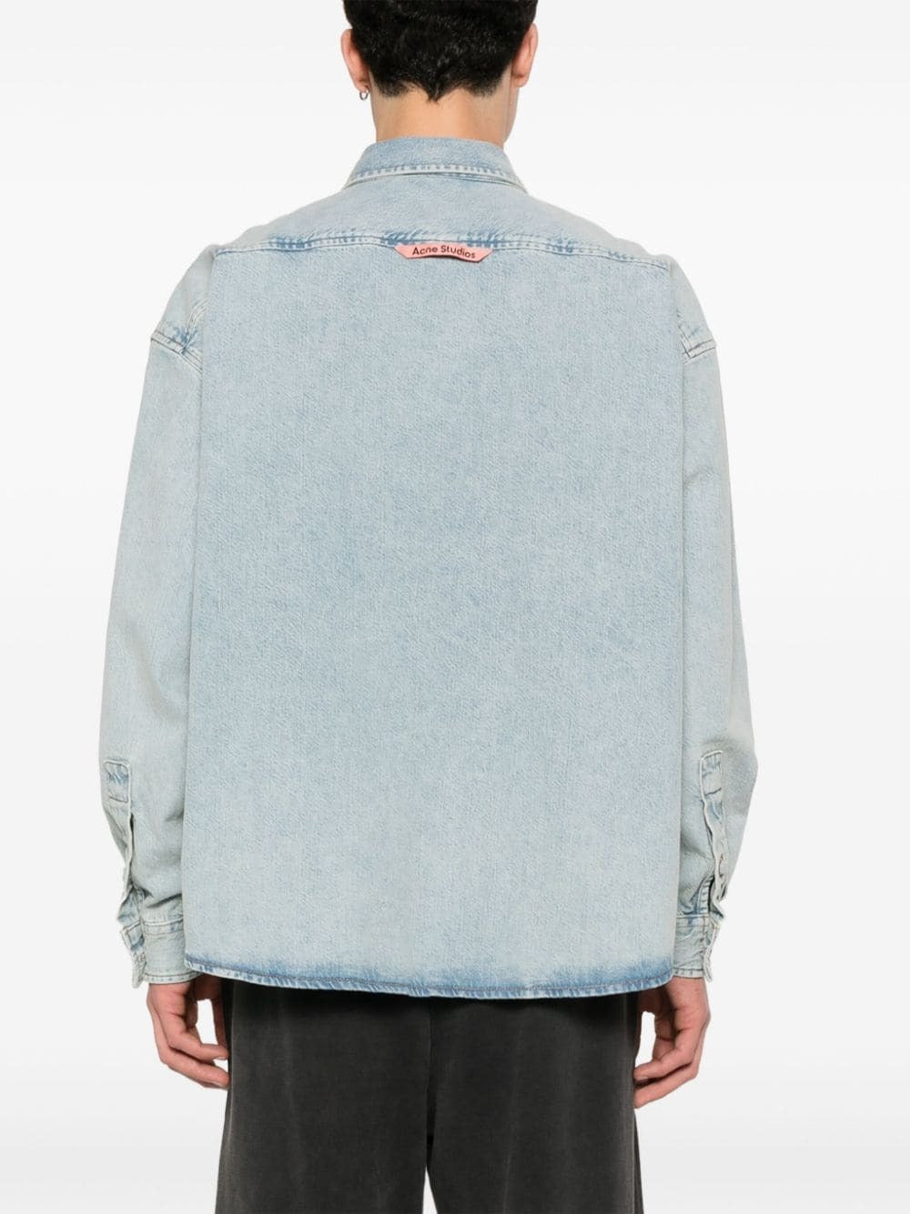 ACNE STUDIOS-LONG SLEEVE DENIM SHIRT-