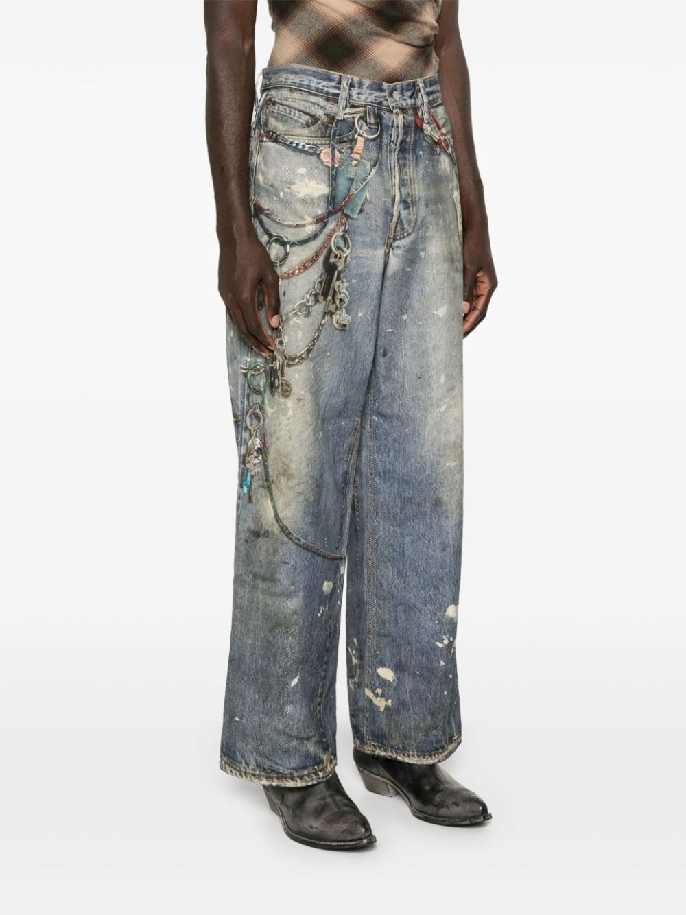 ACNE STUDIOS-LOOSE FIT DENIM-