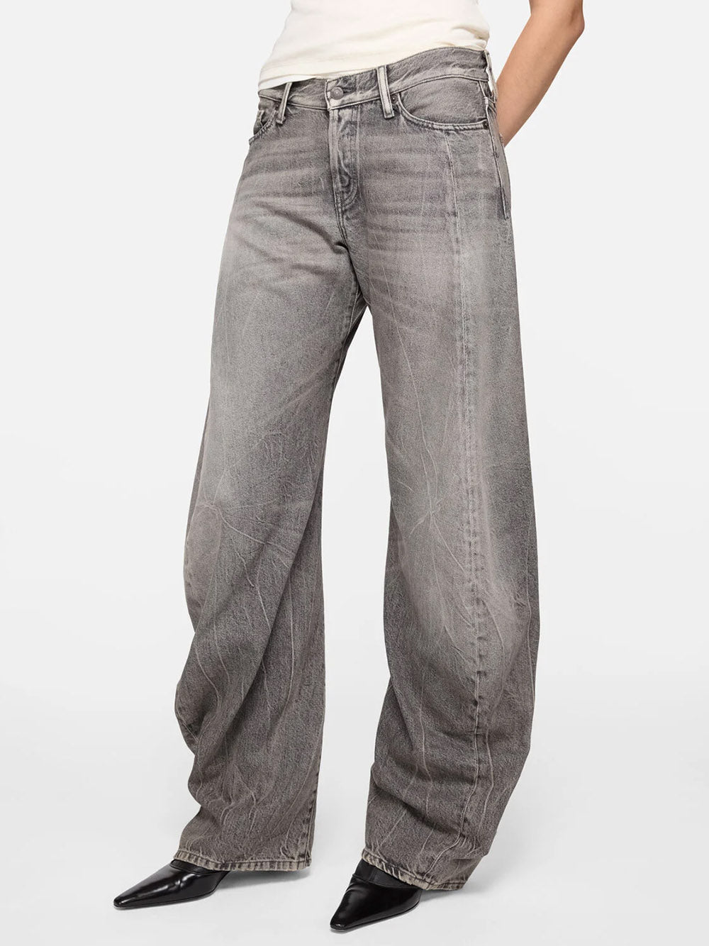 ACNE STUDIOS-Loose Fit Jeans-