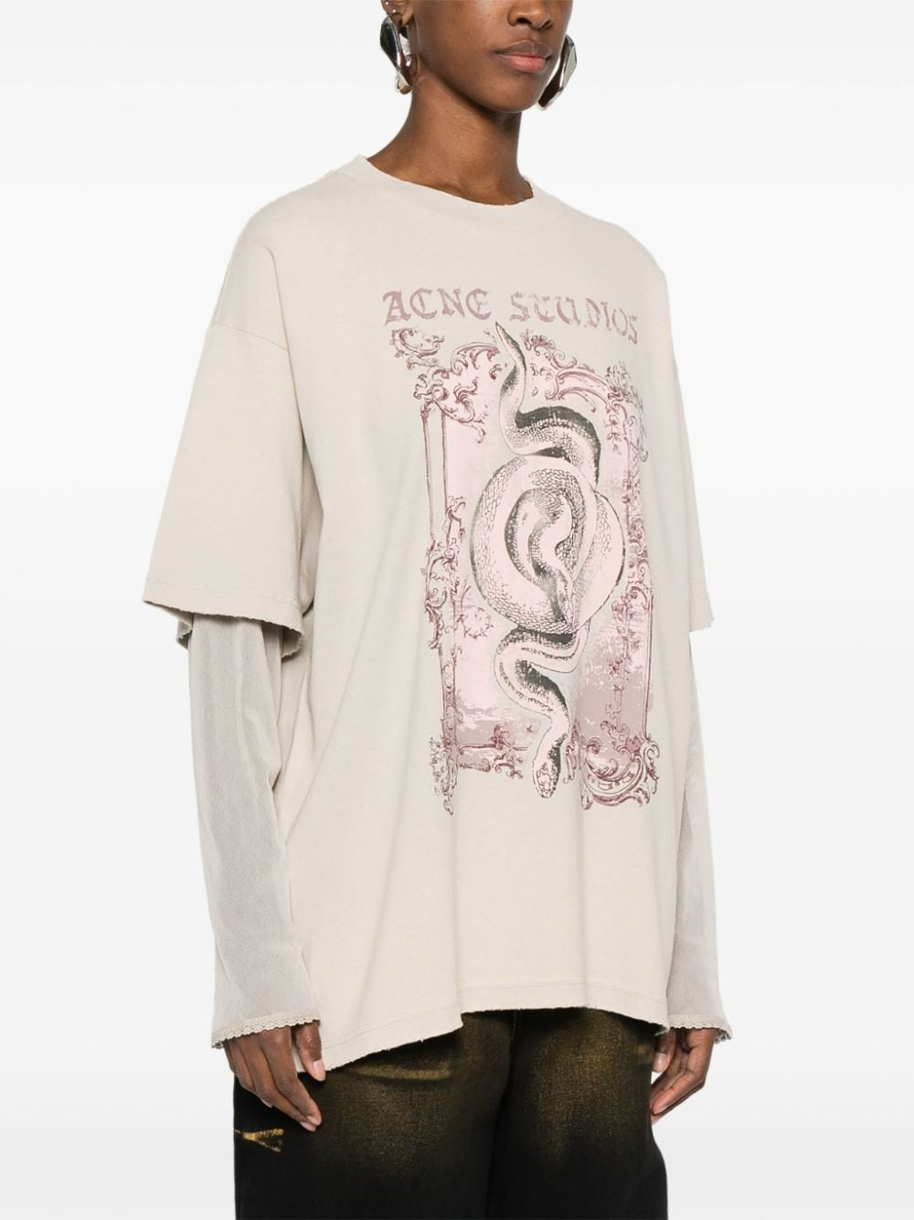 ACNE STUDIOS-OVERSIZED T-SHIRT-