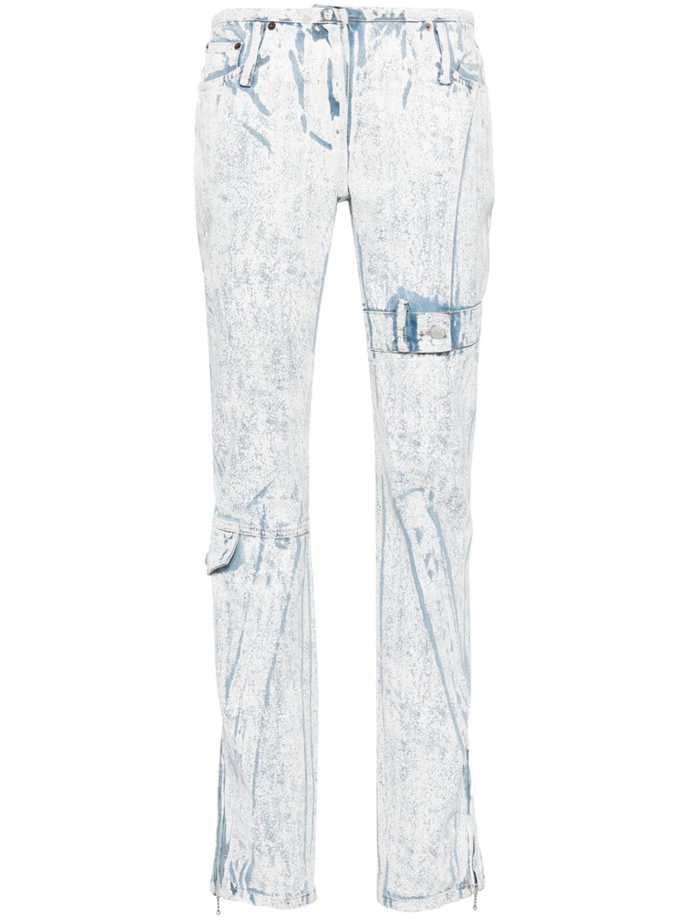 ACNE STUDIOS-PIPER PIGMENT PRINT DENIM-